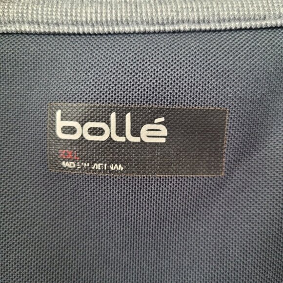 Bolle Golf Polo Mens 2XL/XXL Grey Colorblock Tennis Active Performance - Picture 4 of 11
